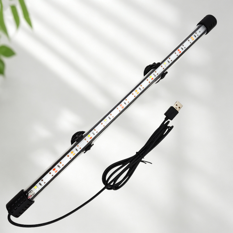Aquarium Plant Growth Light - 18-58 cm, wodoodporna, zanurzalna lampa LED