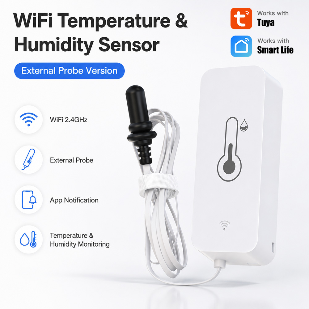Tuya WiFi czujnik temperatury  – Aquarium Plant Original recenzja i cena