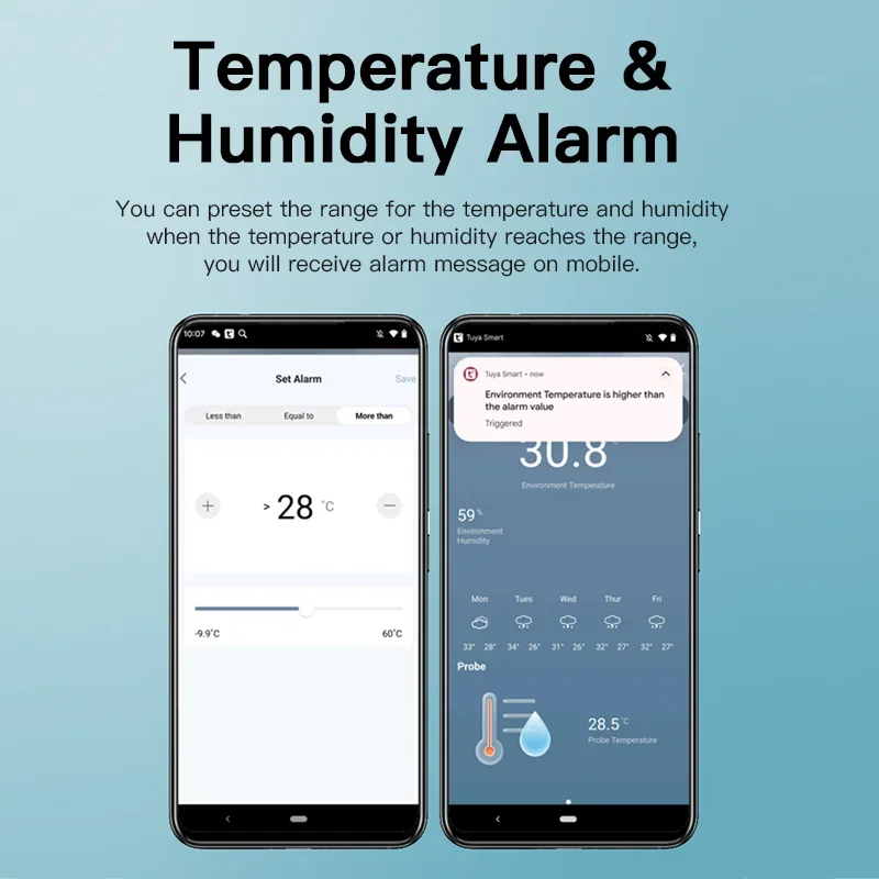 Tuya WiFi czujnik temperatury  – Aquarium Plant Original recenzja i cena
