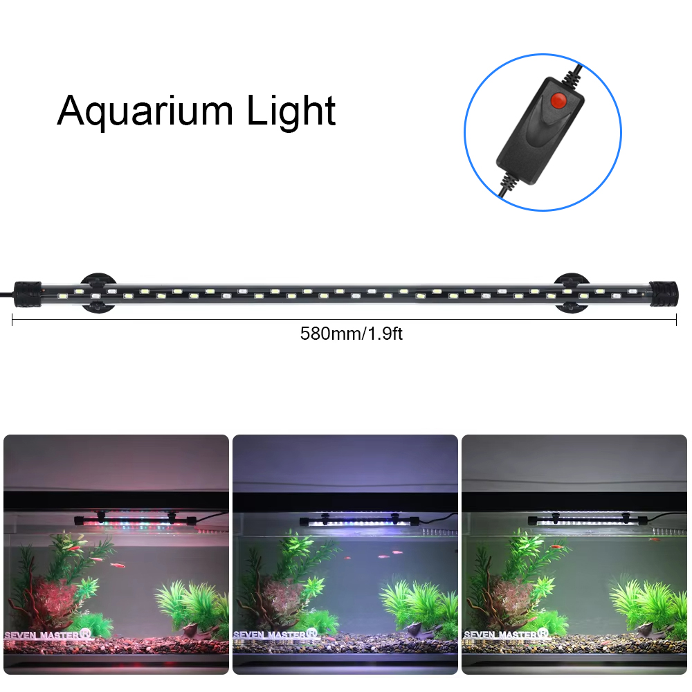 58CM oświetlenie do akwarium L – Aquarium Plant Growth Light recenzja i cena
